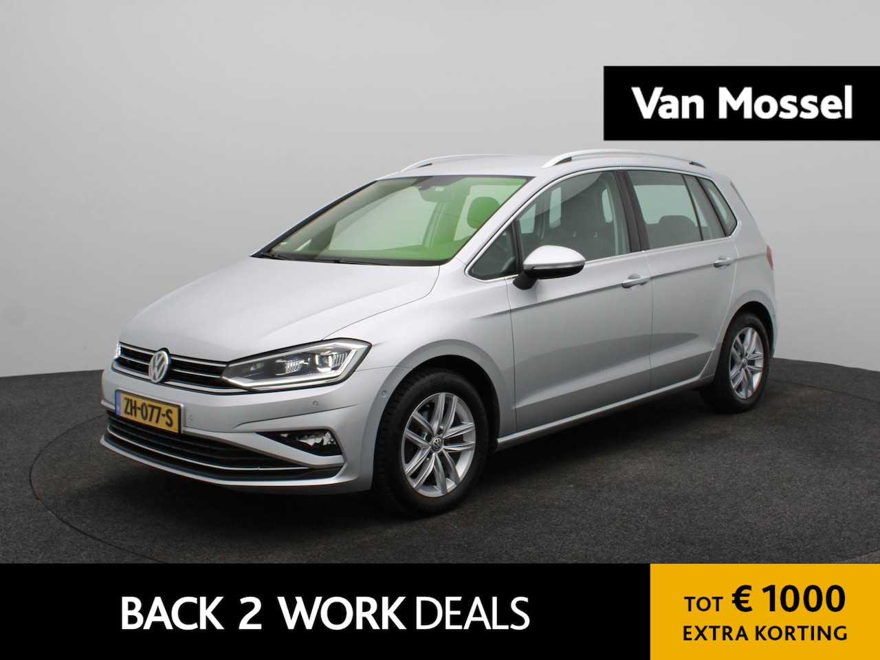 Volkswagen Golf Sportsvan - 1.0 TSI Highline Edition | Navigatie | Stoelverwarming | Climate Control | Lichtmetalen Ve - AutoWereld.nl