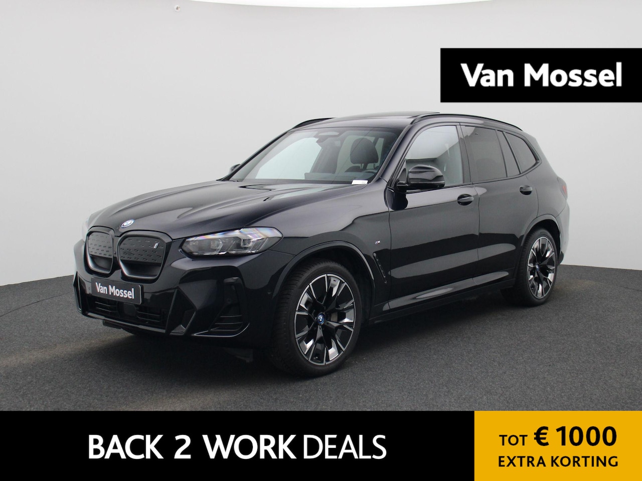 BMW iX3 - M-Sport 80 kWh | PANORAMADAK | 360 CAMERA | HARMAN KARDON | MEMORY | ELEKTRISCHE KOFFERKLE - AutoWereld.nl