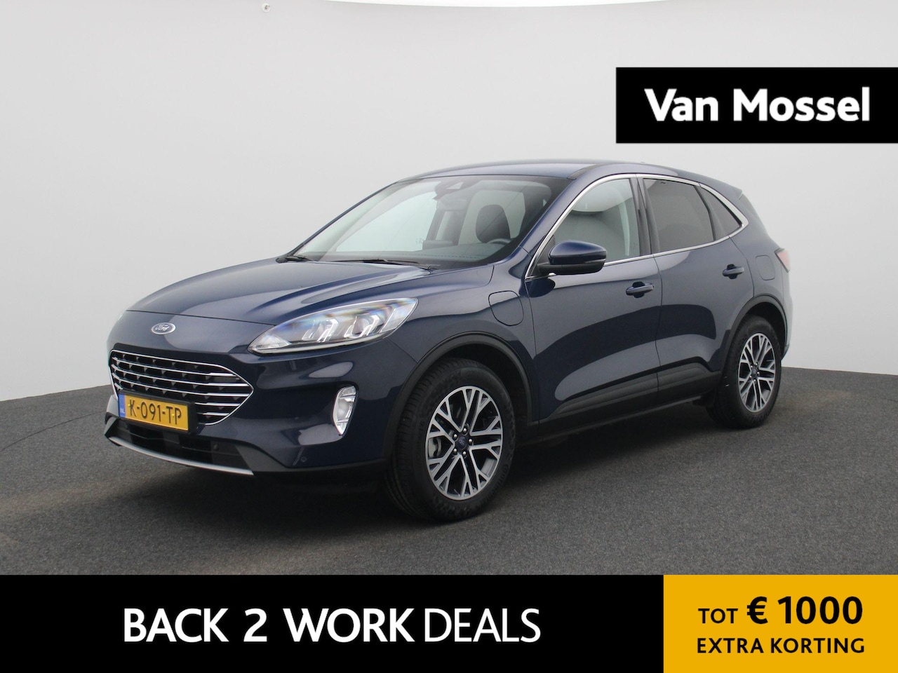 Ford Kuga - 2.5 PHEV Titanium | APPLE CARPLAY - ANDROID AUTO | CLIMATE CONTROL | CRUISE CONTROL | PARK - AutoWereld.nl