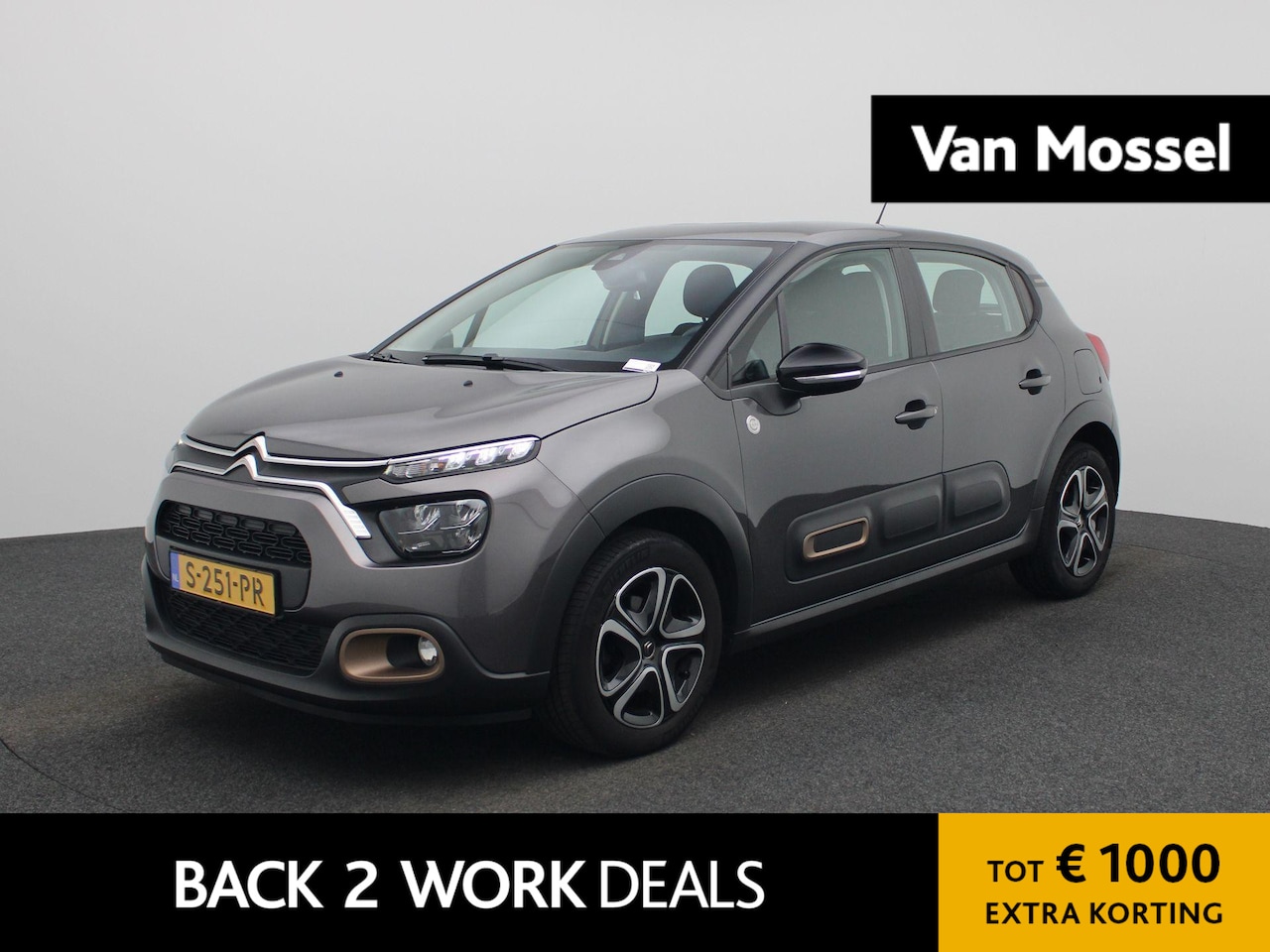 Citroën C3 - 1.2 PureTech C-Series | CLIMATE CONTROL | CRUISE CONTROL | APPLE CARPLAY | MULTI FUNTIONEL - AutoWereld.nl