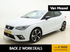 SEAT Ibiza - 1.0 EcoTSI FR Business Intense | Half Leder | Beats Audio | Stoelverwarming | Camera | LED