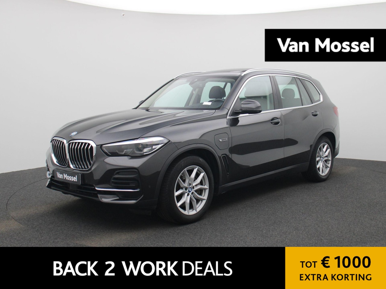 BMW X5 - xDrive45e High Executive | PANO-SCHUIFDAK | HEAD-UP | HARMAN-KARDON | LEER | 360 CAMERA | - AutoWereld.nl