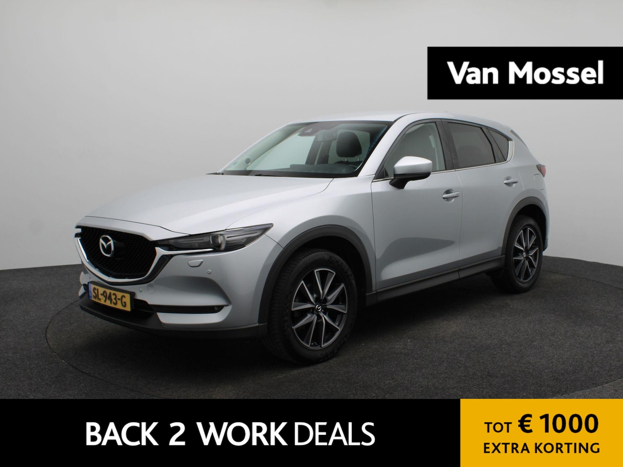 Mazda CX-5 - 2.0 SkyActiv-G 165 Skylease GT | Automaat | Lederen Bekleding | Navigatie | Bluetooth Tele - AutoWereld.nl