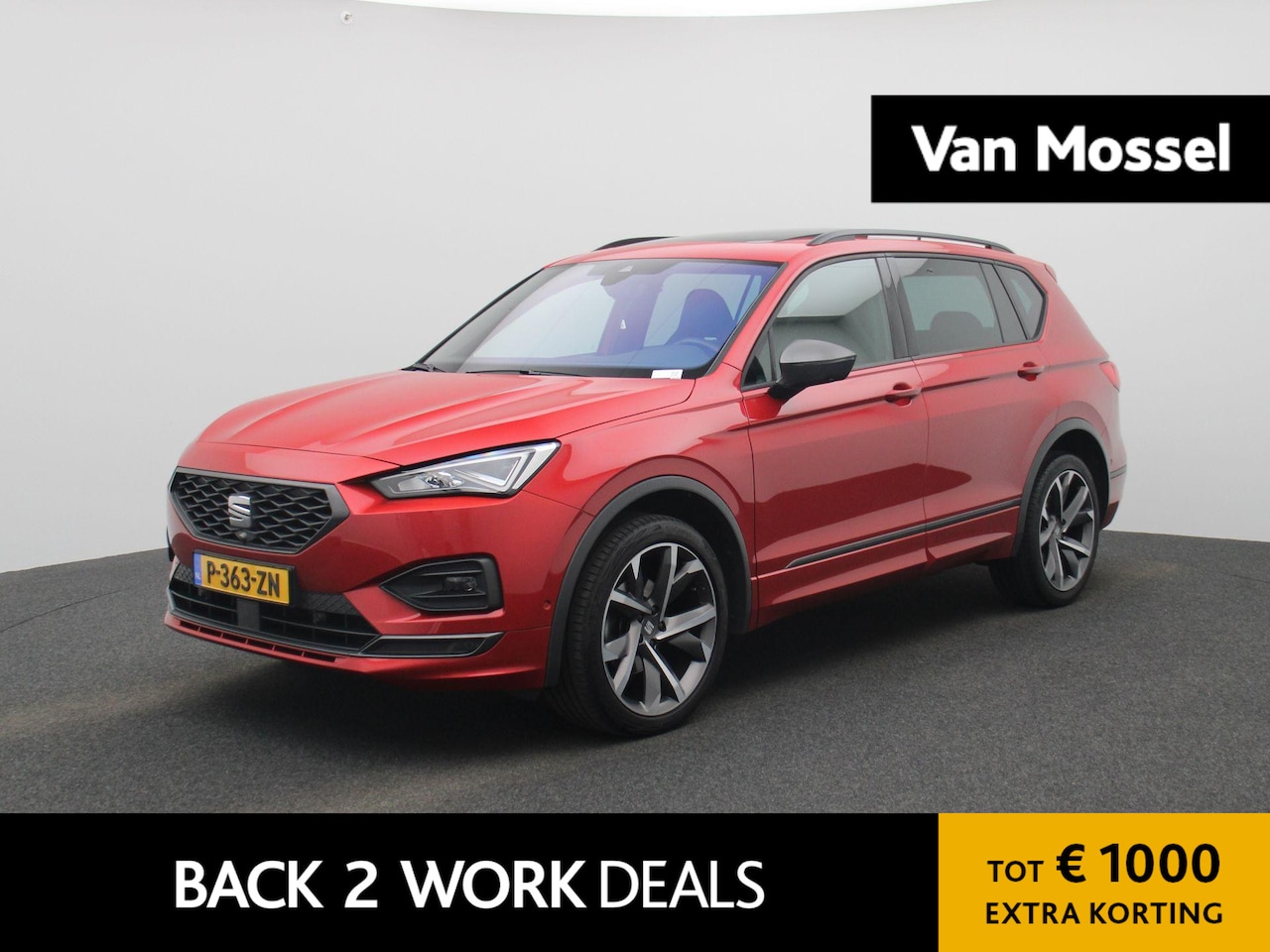 SEAT Tarraco - 1.5 TSI FR Business Intense | PANORAMADAK | CLIMATE CONTROL | STOELVERWARMING | NAVIGATIE - AutoWereld.nl