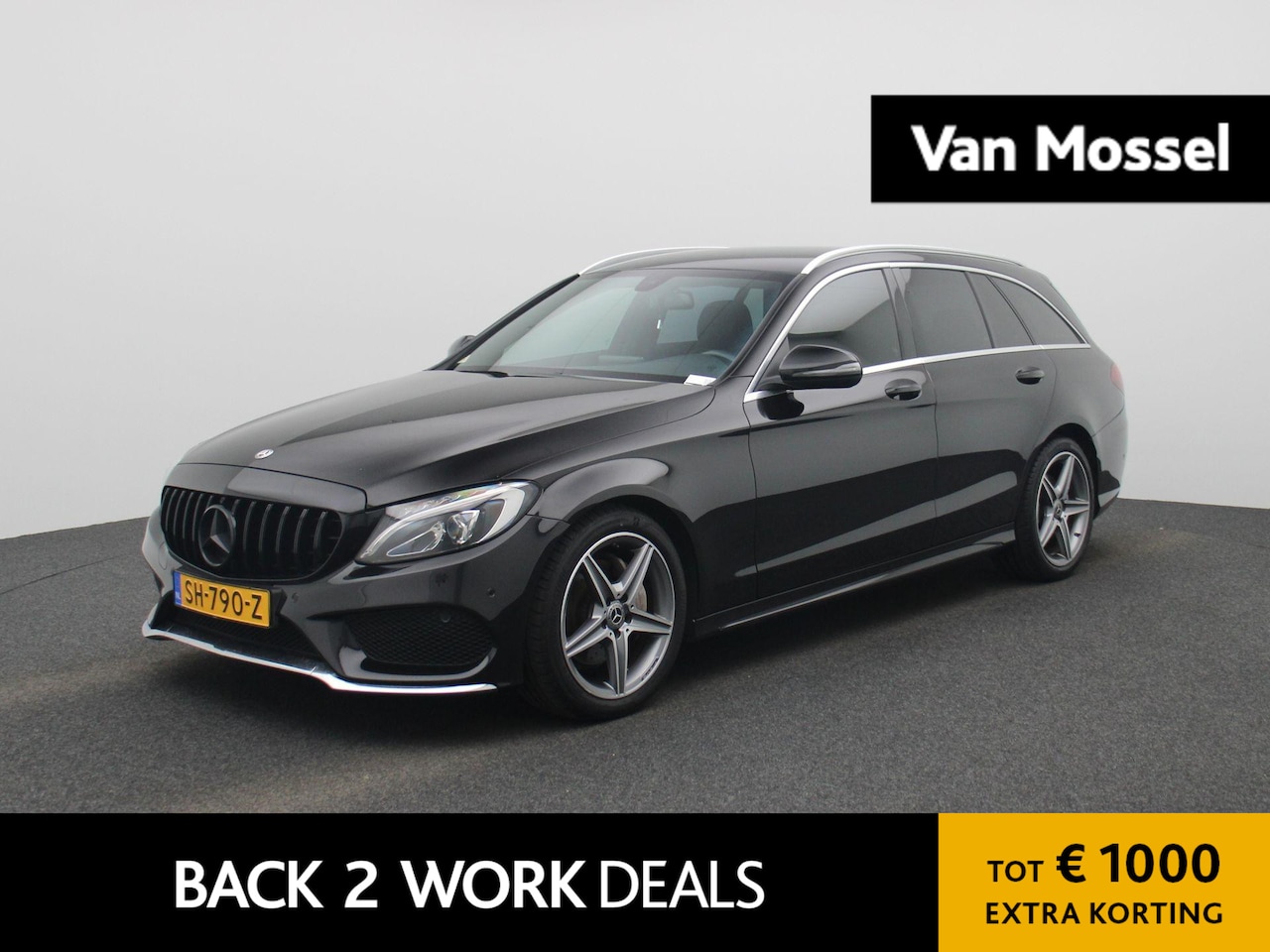 Mercedes-Benz C-klasse Estate - 180 Sport Edition Premium Plus | Automaat | Apple Carplay | Camera | Parkeersensoren | Sto - AutoWereld.nl