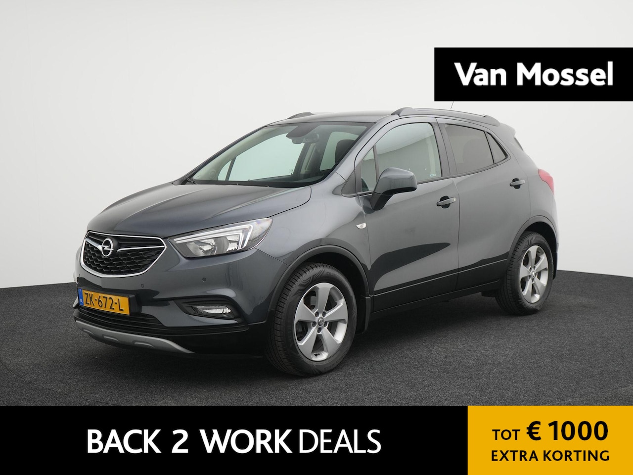 Opel Mokka X - 1.4 Turbo Online Edition AUTOMAAT | NAVIGATIE | APPLE CARPLAY | CAMERA | CRUISE | CLIMA | - AutoWereld.nl