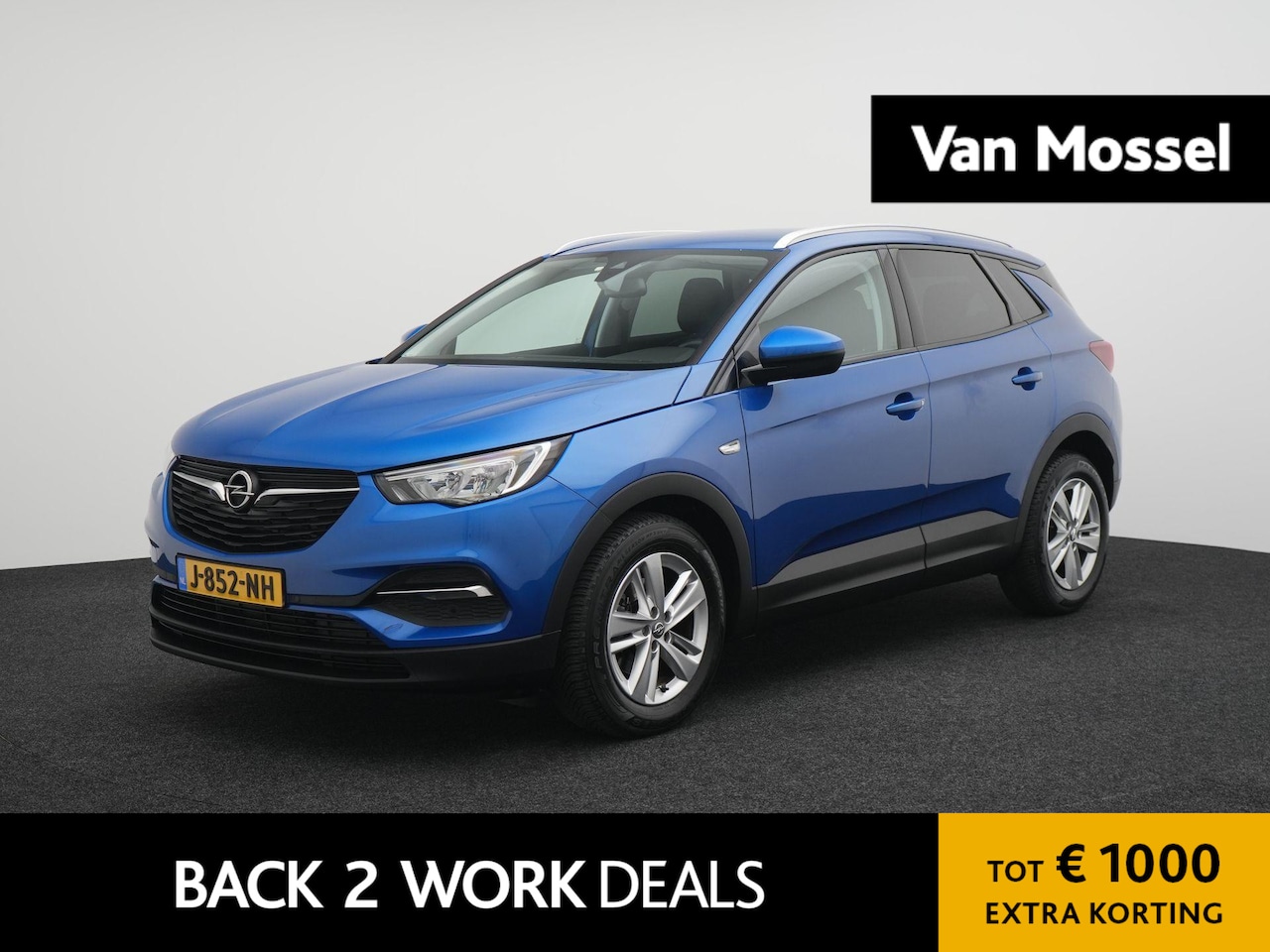 Opel Grandland X - 1.2 Turbo Business Edition AUTOMAAT | NAVIGATIE | STOELVERWARMING | CAMERA - AutoWereld.nl
