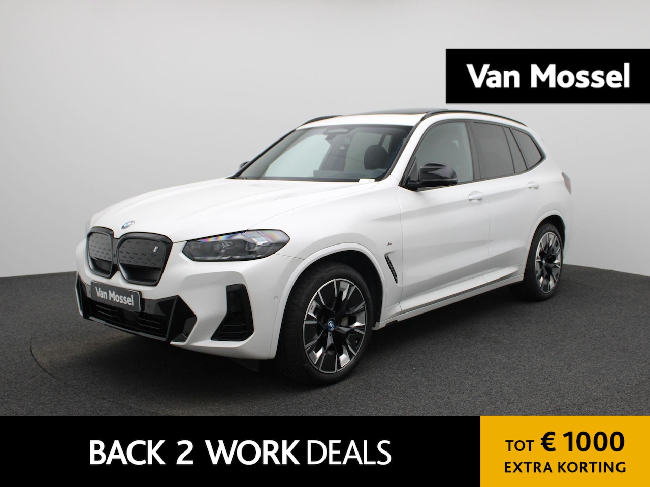 BMW iX3 - High Executive 80 kWh | M-PAKKET |  PANO-SCHUIFDAK | HEAD-UP | SHADOWLINE | TREKHAAK | HAR - AutoWereld.nl