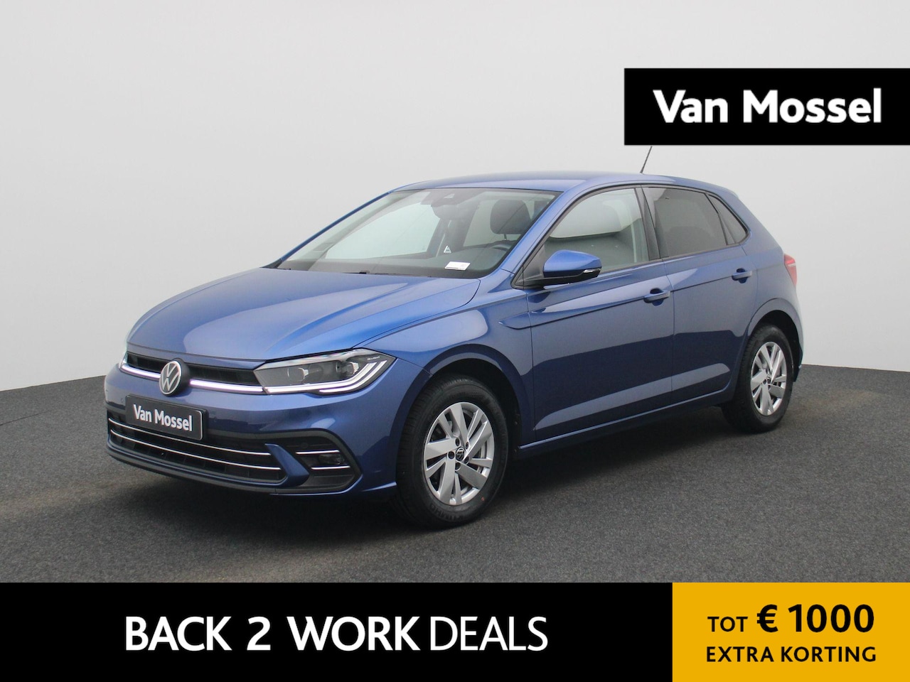 Volkswagen Polo - 1.0 TSI Style | Apple carplay | IQ Light | Achteruitrijcamera | Virtual cockpit | Apple ca - AutoWereld.nl
