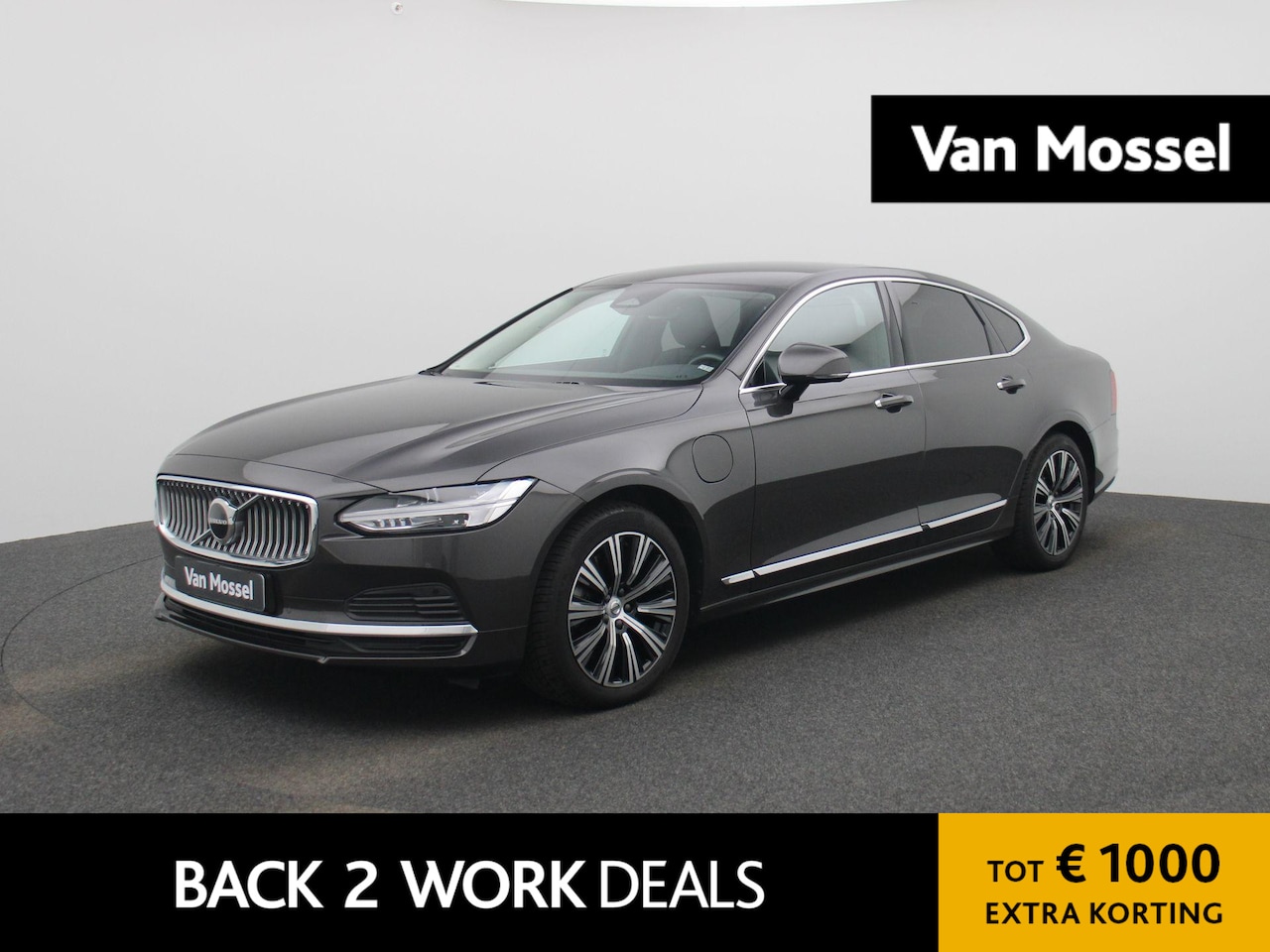 Volvo S90 - 2.0 T8 AWD Business Pro AUTOMAAT | LEDER | SPORTSTOELEN | VIRTUEEL | NAVIGATIE | CAMERA | - AutoWereld.nl