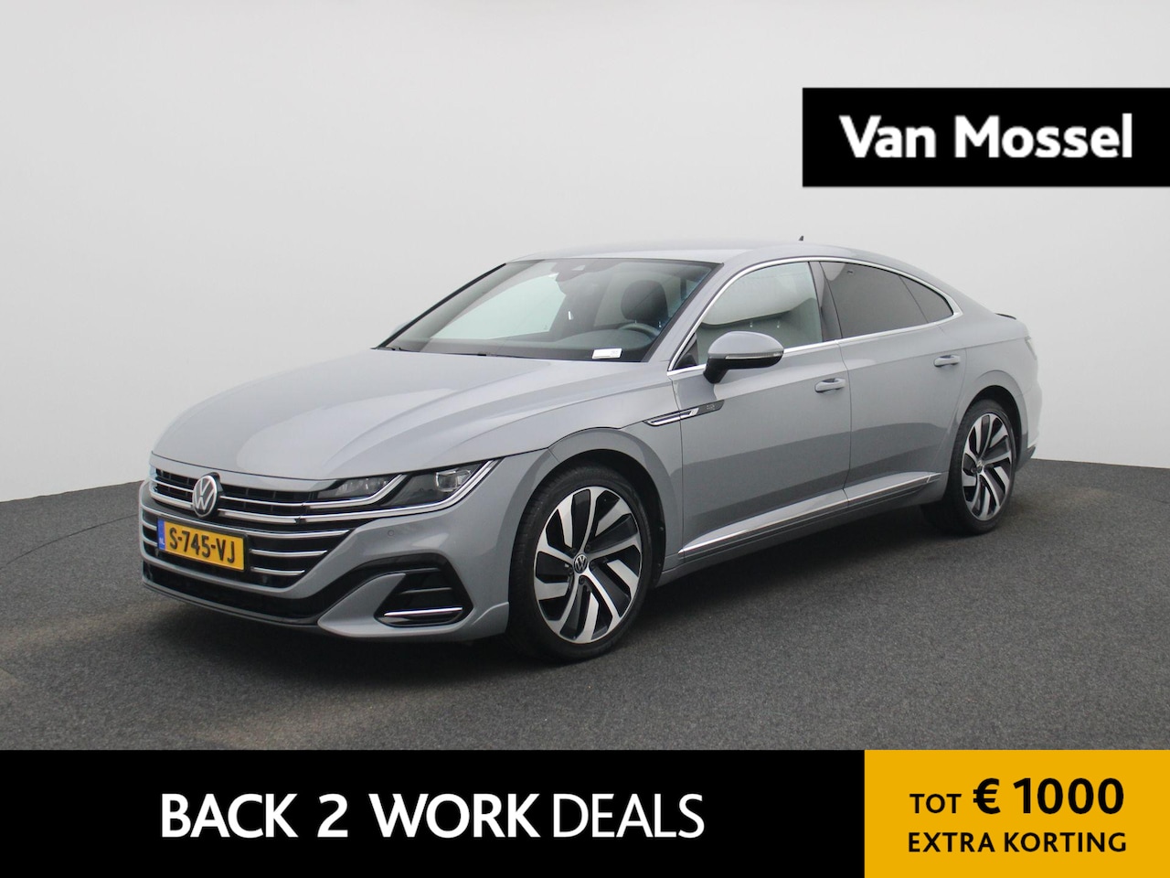 Volkswagen Arteon - 2.0 TSI R-Line Business+ | Automaat | Apple Carplay / Android Auto | Camera | Parkeersenso - AutoWereld.nl