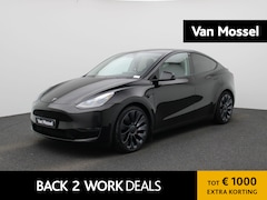 Tesla Model Y - Performance AWD 75 kWh | PANODAK | 21 INCH VELGEN | 360 CAMERA | STOEL-STUURWIELVERWARMING