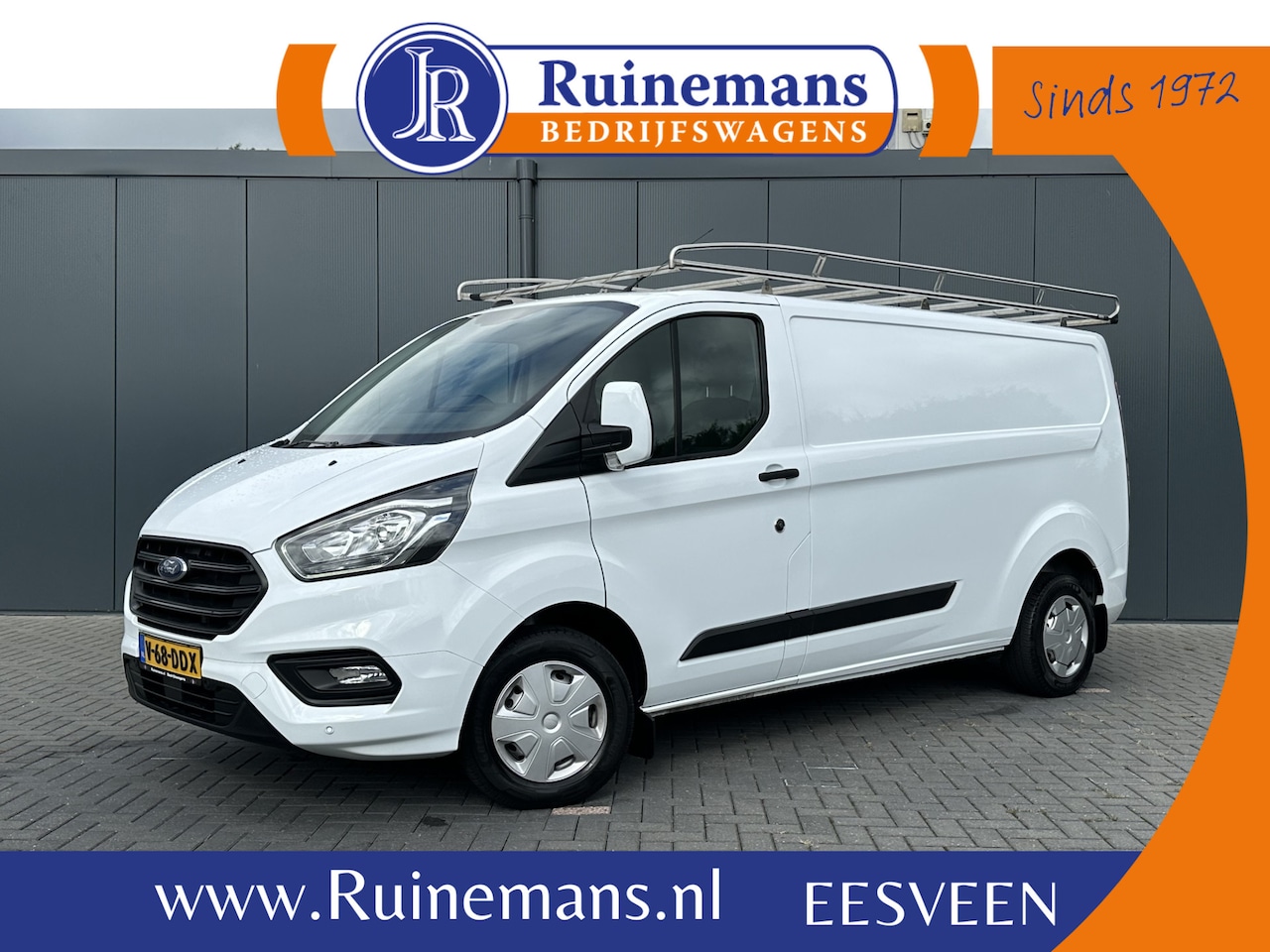 Ford Transit Custom - 2.0 TDCI 130 PK / L2H1 / 1e EIG. / 2.800 KG AHG / IMPERIAAL / TREKHAAK / ALUCA INRICHTING - AutoWereld.nl