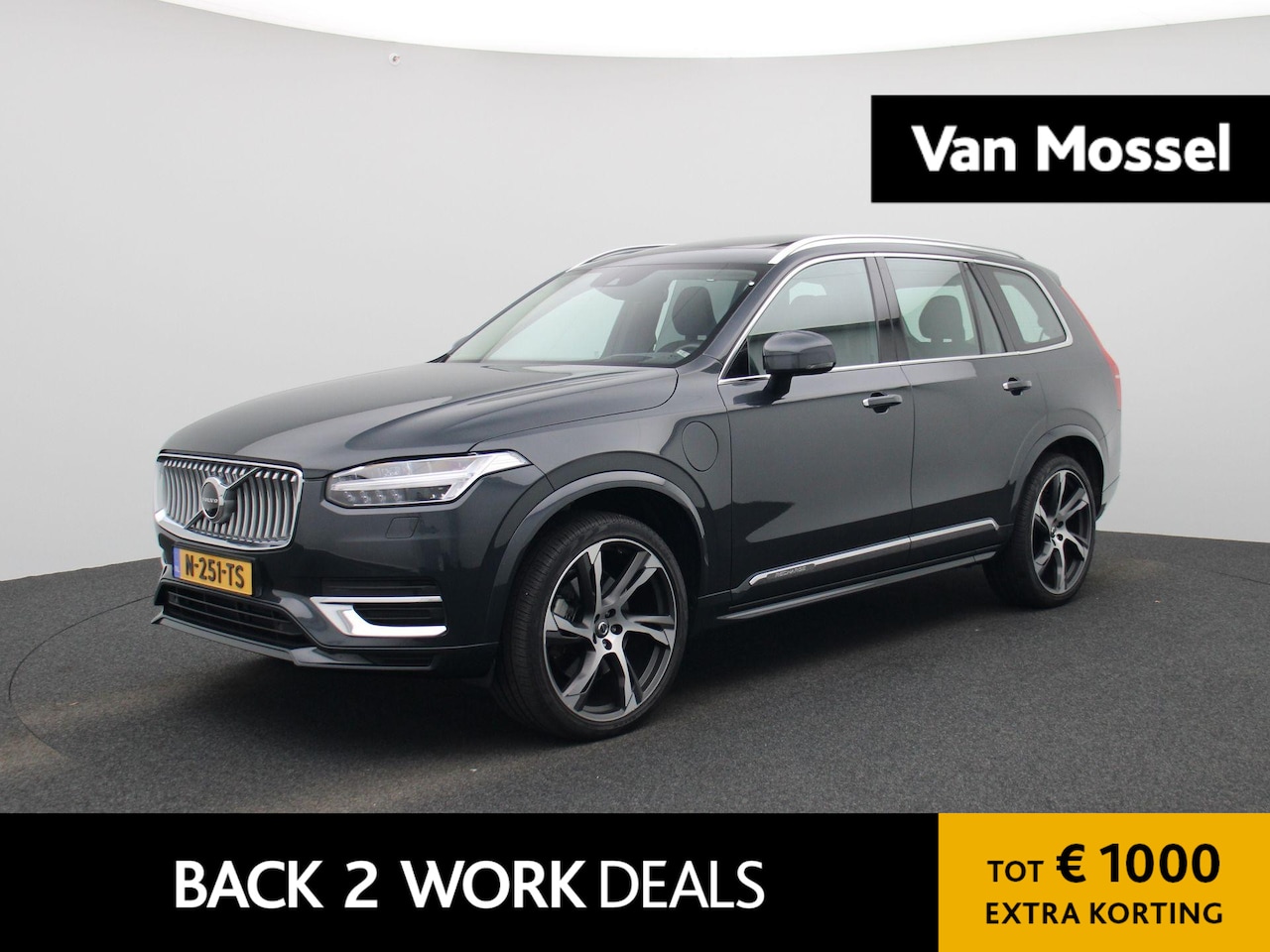 Volvo XC90 - 2.0 T8 Recharge AWD Inscription Exclusive | Automaat | Luchtvering | Adaptieve Cruise Stop - AutoWereld.nl