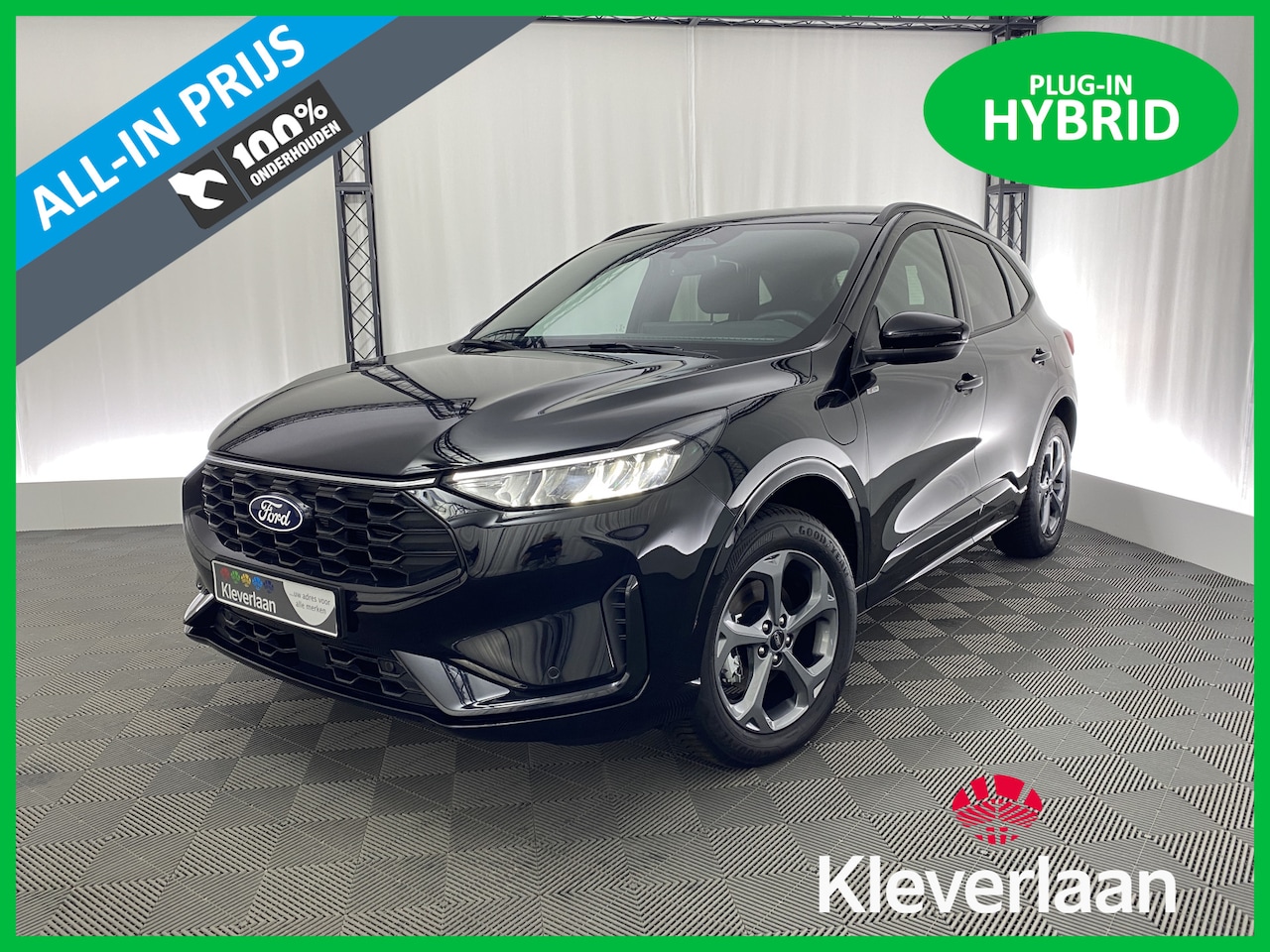 Ford Kuga - 2.5 PHEV ST-Line | Apple carplay | LED | Stuur- en stoelverwarming | Trekhaak | Camera | C - AutoWereld.nl