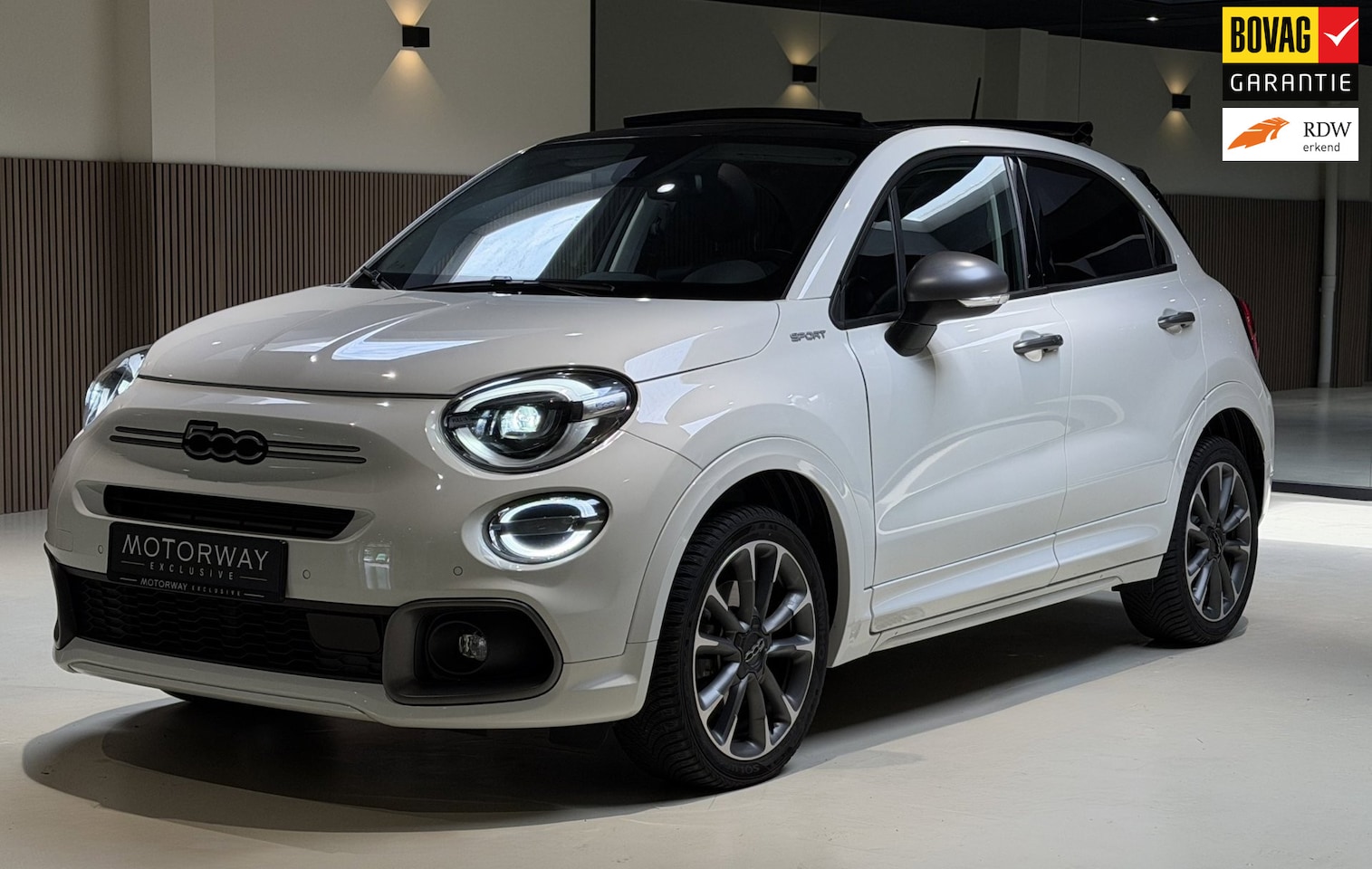 Fiat 500 X - 1.5 Hybrid Sport Cabrio |Blindspot|Camera|Nav|Keyless|BOVAG garantie - AutoWereld.nl