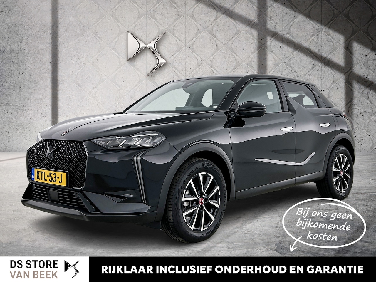 DS 3 - 100pk Performance Line | Rijklaar | Alcantara | Keyless Entry | Parkeerhulp | - AutoWereld.nl