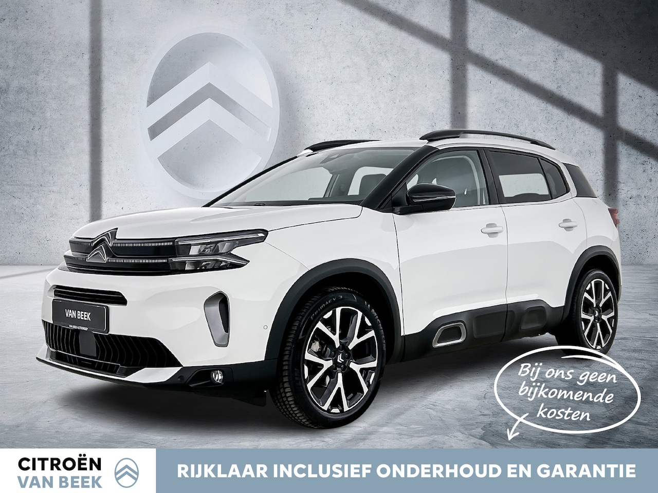 Citroën C5 Aircross - 130pk Automaat Shine | Rijklaar | Adaptive Cruise | Lederen bekleding |  Stoelverwarming | - AutoWereld.nl