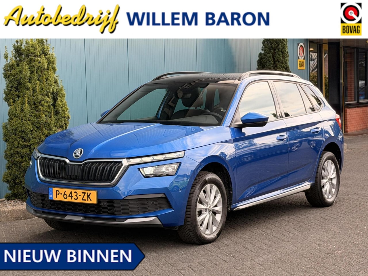 Skoda Kamiq - 1.0 TSI 110PK DSG AUT. Business Edition | PANO | TREKH | ADAPT.CRUISE | CAM | CARPLAY | NA - AutoWereld.nl