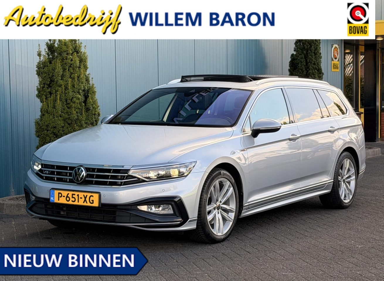 Volkswagen Passat Variant - 1.5 TSI R-Line Business + PANO | TREKH | CARPLAY | ADAPT.CRUISE | CAM | DIGI.DASHB | LED | - AutoWereld.nl