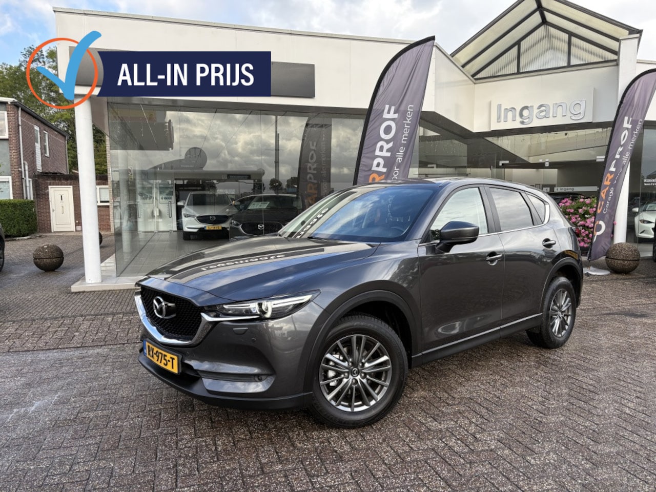 Mazda CX-5 - 2.0 SAG 165 SkL GT Leer BOSE Trekhaak - AutoWereld.nl