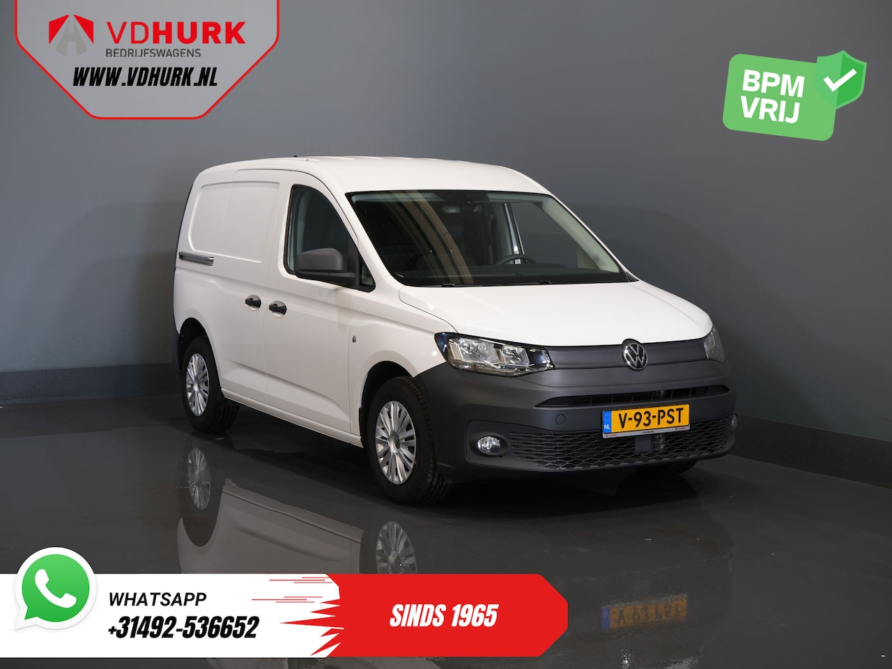 Volkswagen Caddy Cargo - 2.0 TDI 100 pk Omvormer/ Sortimo/ Cruise/ Airco/ DAB - AutoWereld.nl