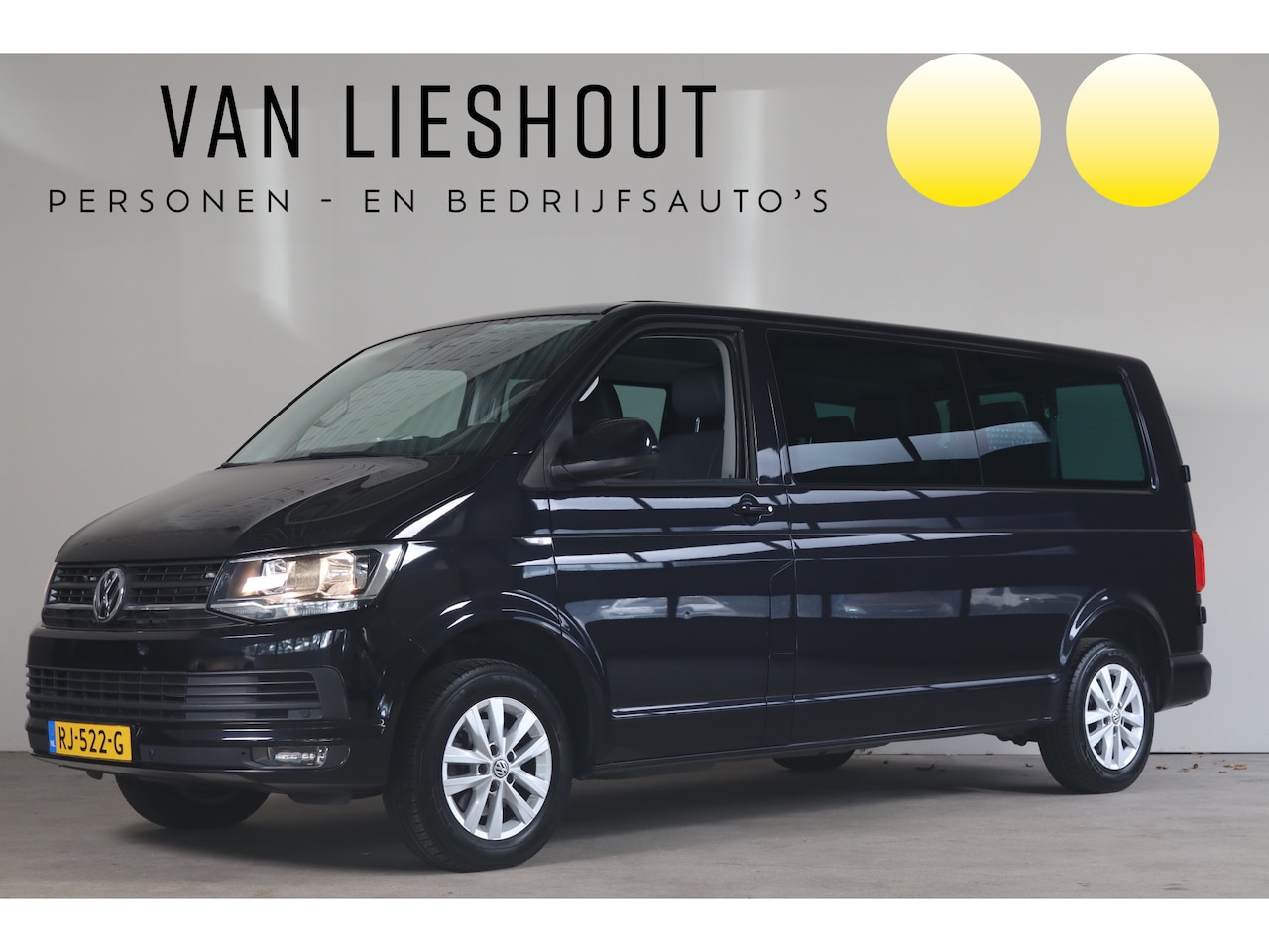 Volkswagen Transporter Kombi - 2.0 TDI L2H2 4Motion Highline NL-Auto!! 9 Persoons I Apple car-play - AutoWereld.nl