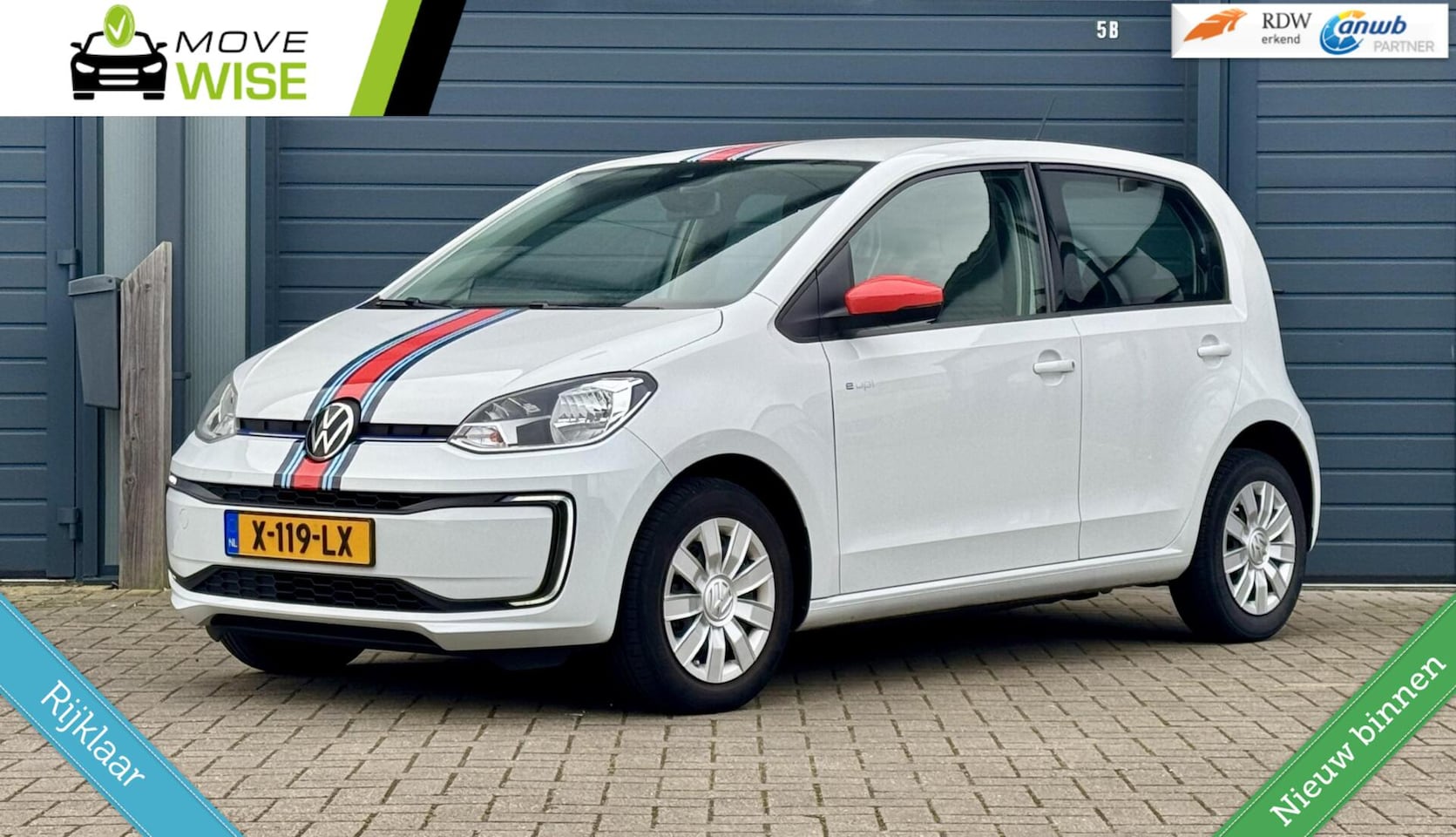 Volkswagen e-Up! - | Nieuwe Model | 100% Elektrisch | LAGE KM ! | 5 Drs. | Cruise | Camera | Stoelverwarming - AutoWereld.nl