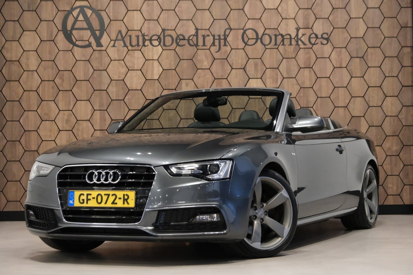 Audi A5 Cabriolet - 1.8 TFSI *3x S-Line* Leder/"19LMV/Nekverwarming/Windscherm - AutoWereld.nl