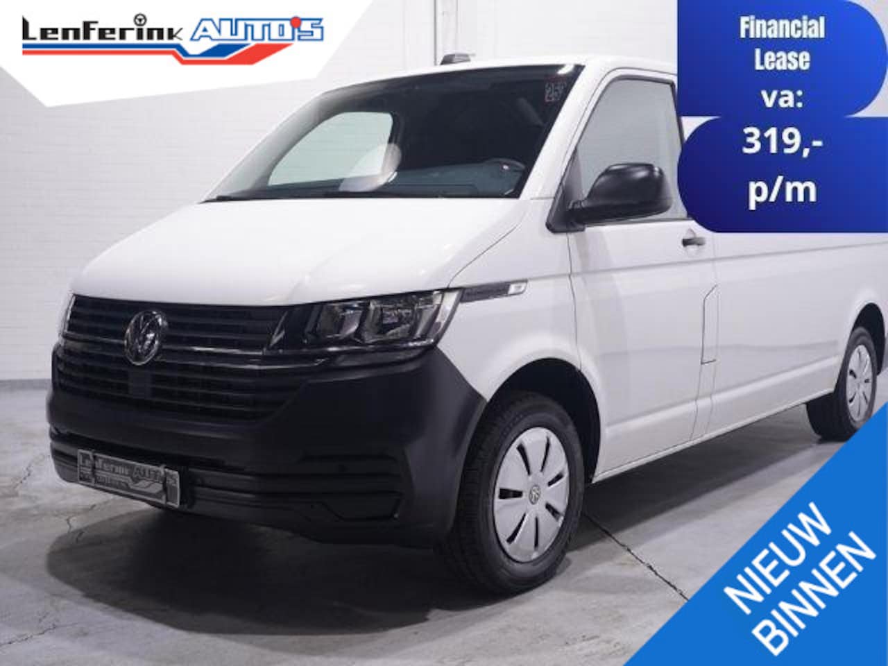 Volkswagen Transporter - 2.0 TDI 150 pk L2H1 Navi, Airco, Achterklep Apple Carplay, PDC V+A, Laadruimte Pakket, 3-Z - AutoWereld.nl