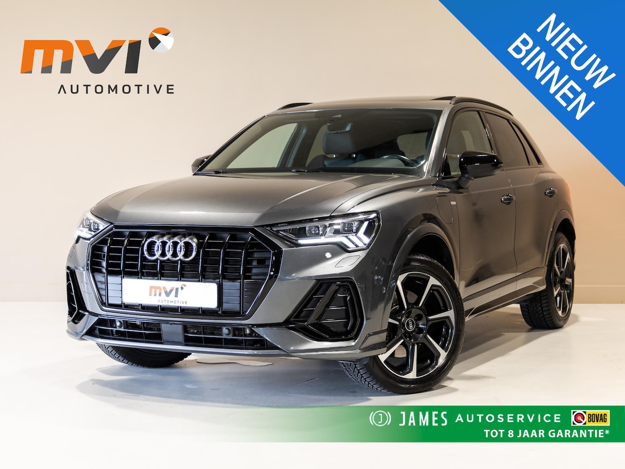 Audi Q3 - 45 TFSI e S-Line edition / 245pk / Panorama dak / Achteruitrij camera / Keyless / Sfeerver - AutoWereld.nl