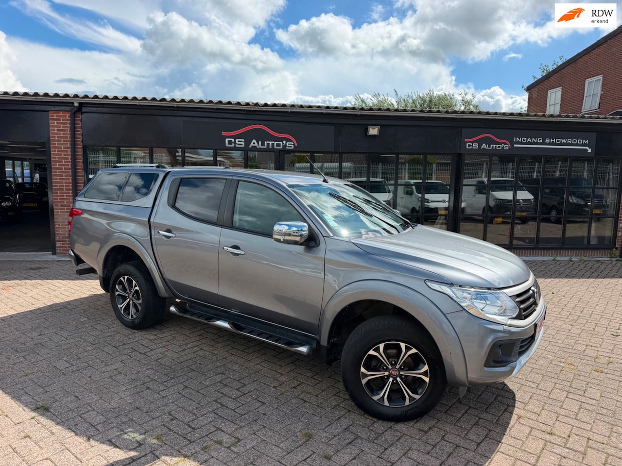 Fiat Fullback - 2.4D SX Double Cab|180pk|euro6|2017|automaat|5pers.|leder|airco|4x4|mitsubishi l200 - AutoWereld.nl