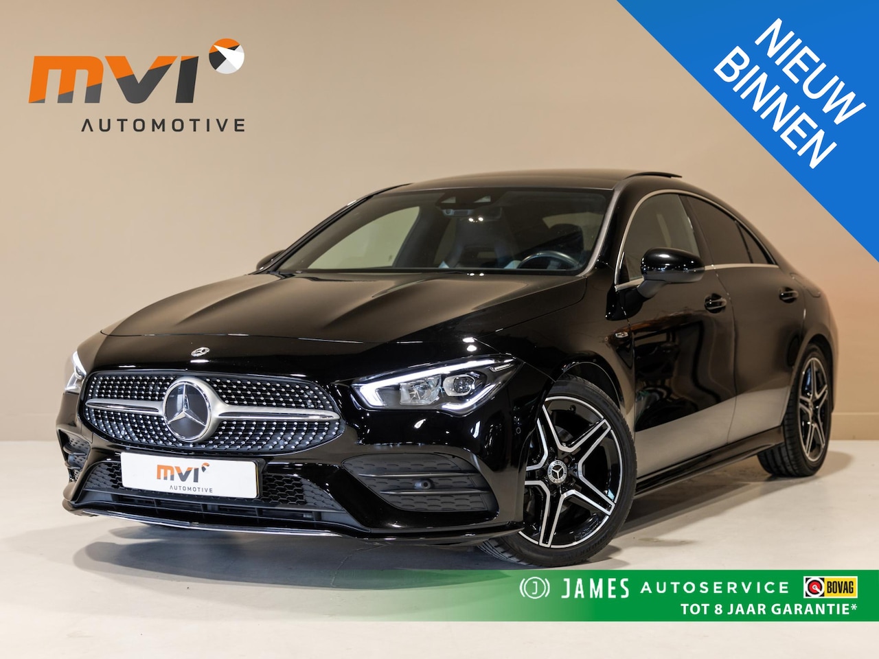 Mercedes-Benz CLA-Klasse - 180 AMG Line Premium Plus / 136pk / Panorama dak / Stoelverwarming / Leder / - AutoWereld.nl
