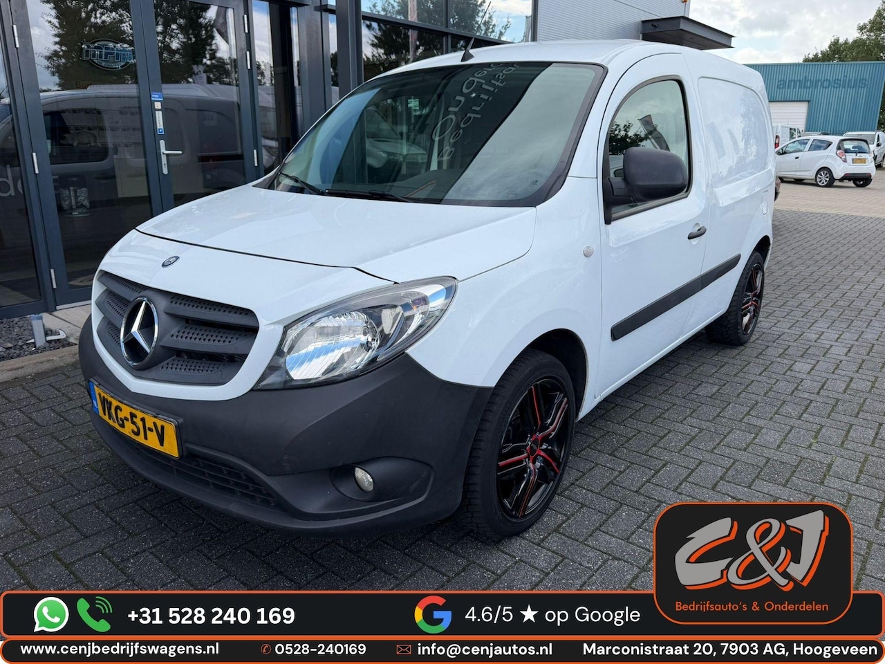 Mercedes-Benz Citan - 108 CDI roetfilter storing l airco l LMV l MARGE - AutoWereld.nl