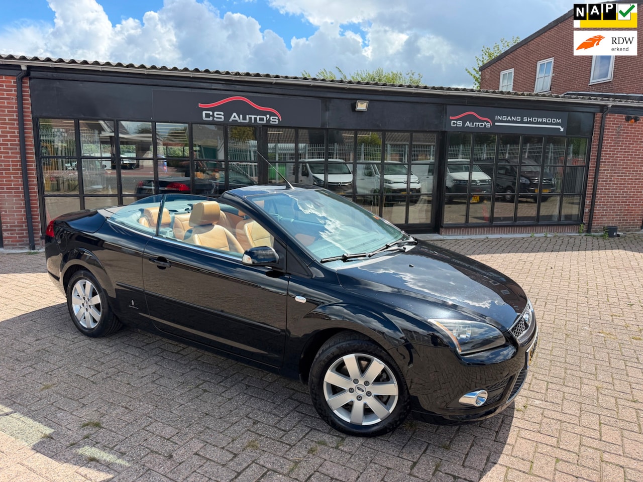 Ford Focus Coupé-Cabriolet - 2.0-16V Titanium|leder|automaat|nette auto - AutoWereld.nl