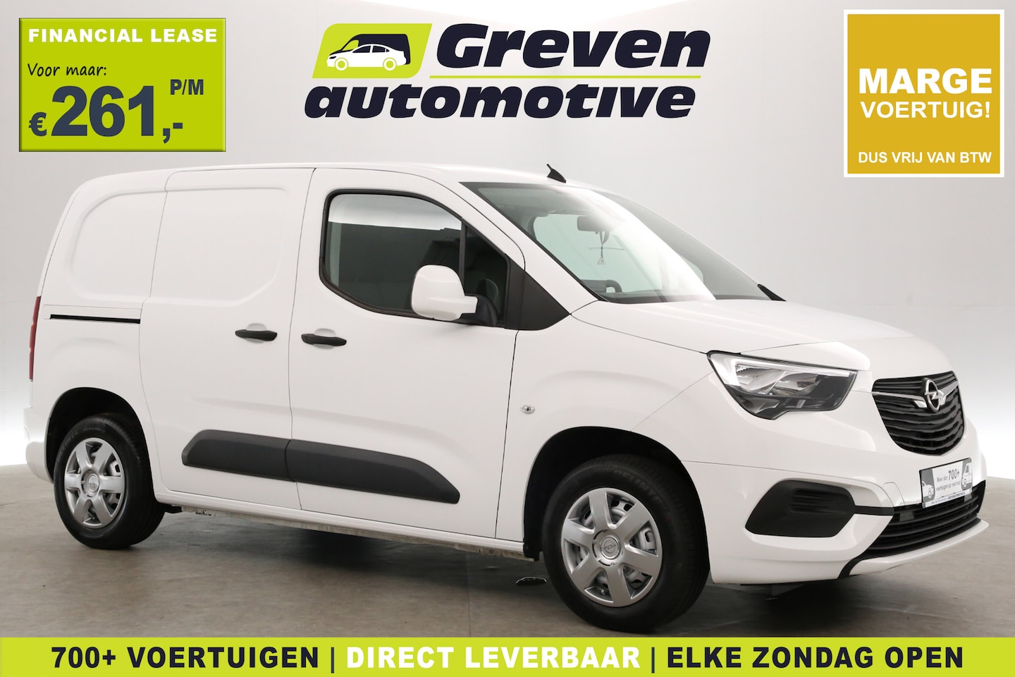 Opel Combo - 1.2 Puretech 111PK | Marge | Benzine | 3 Zits | Airco | Camera | Cruise | Carplay | Parkee - AutoWereld.nl