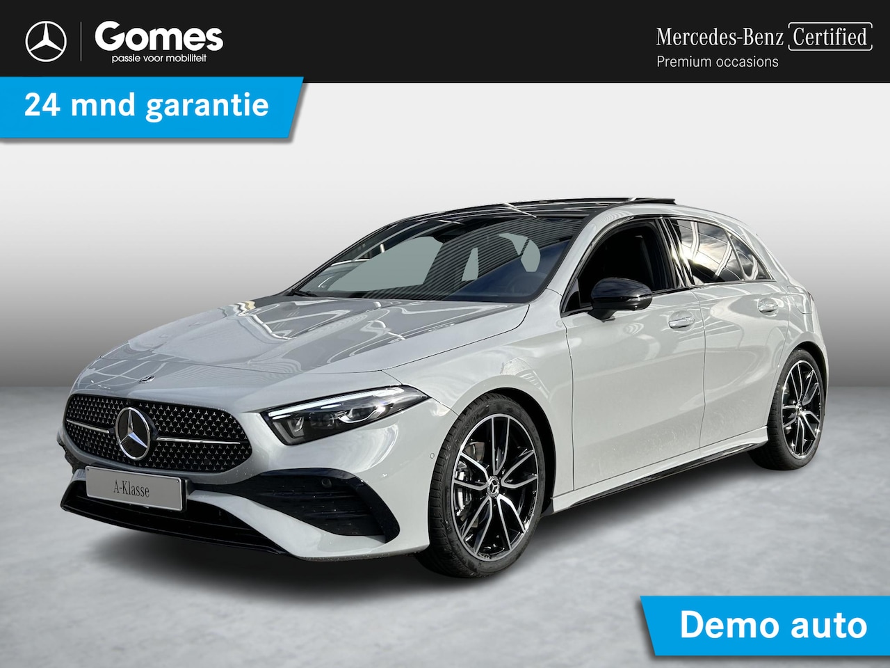 Mercedes-Benz A-klasse - 180 Business Solution AMG | AMG Plus Pakket | Night Pakket | Panoramadak | Burmester Surro - AutoWereld.nl