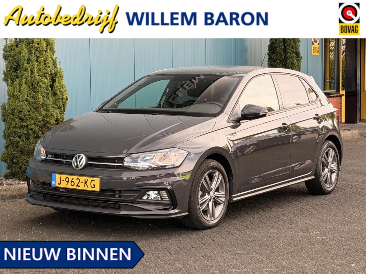 Volkswagen Polo - 1.0 TSI 115PK! DSG AUT. Highline Business R CARPLAY | BEATS.AUDIO | CAM | NAV | PDC | NAP - AutoWereld.nl