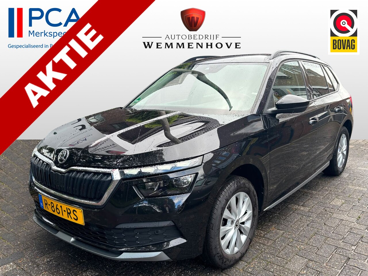 Skoda Kamiq - 1.0 TSI Business Edition Airco-Ecc/Alu wielen/Mistl./Navigatie - AutoWereld.nl