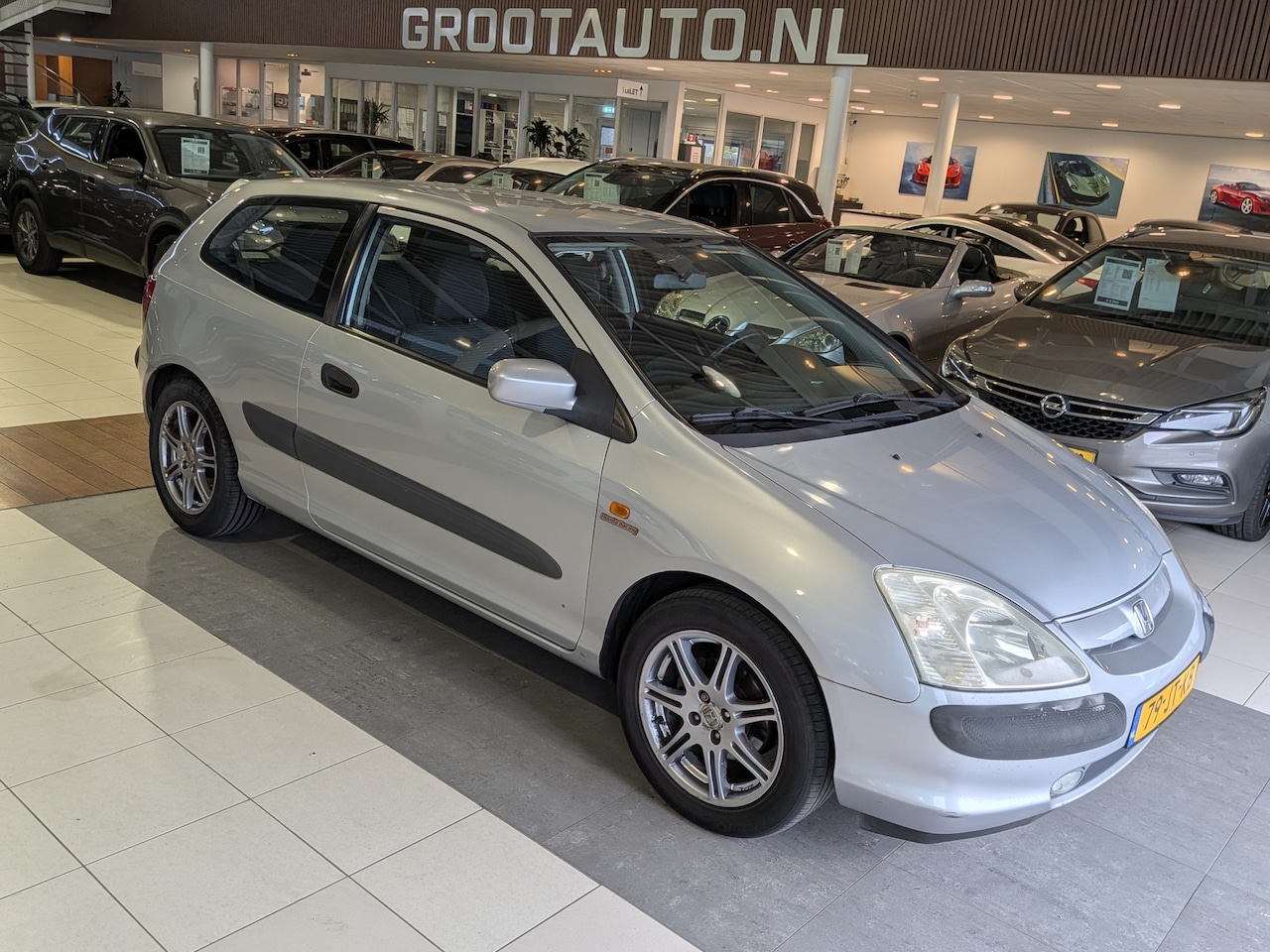 Honda Civic - 1.4i Yumé Airco, Stuurbekrachtiging, ABS - AutoWereld.nl