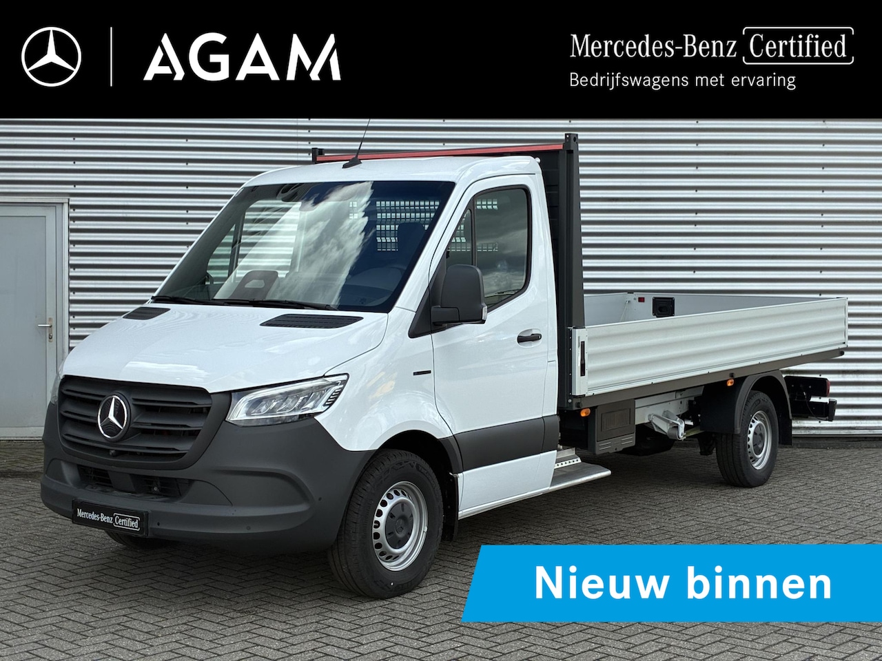 Mercedes-Benz eSprinter - 320 L3 81kWh | Select | Open Laadbak | Trekhaak | Apple Carplay etc etc - AutoWereld.nl