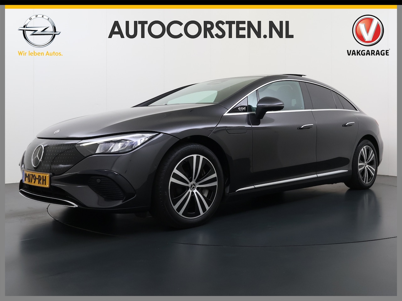Mercedes-Benz EQE - 350+ Launch Ed. Luxury Line 91kWh SOH 100% Leder+Verwarmd Panoramadak Adap.Cruise Burmeste - AutoWereld.nl