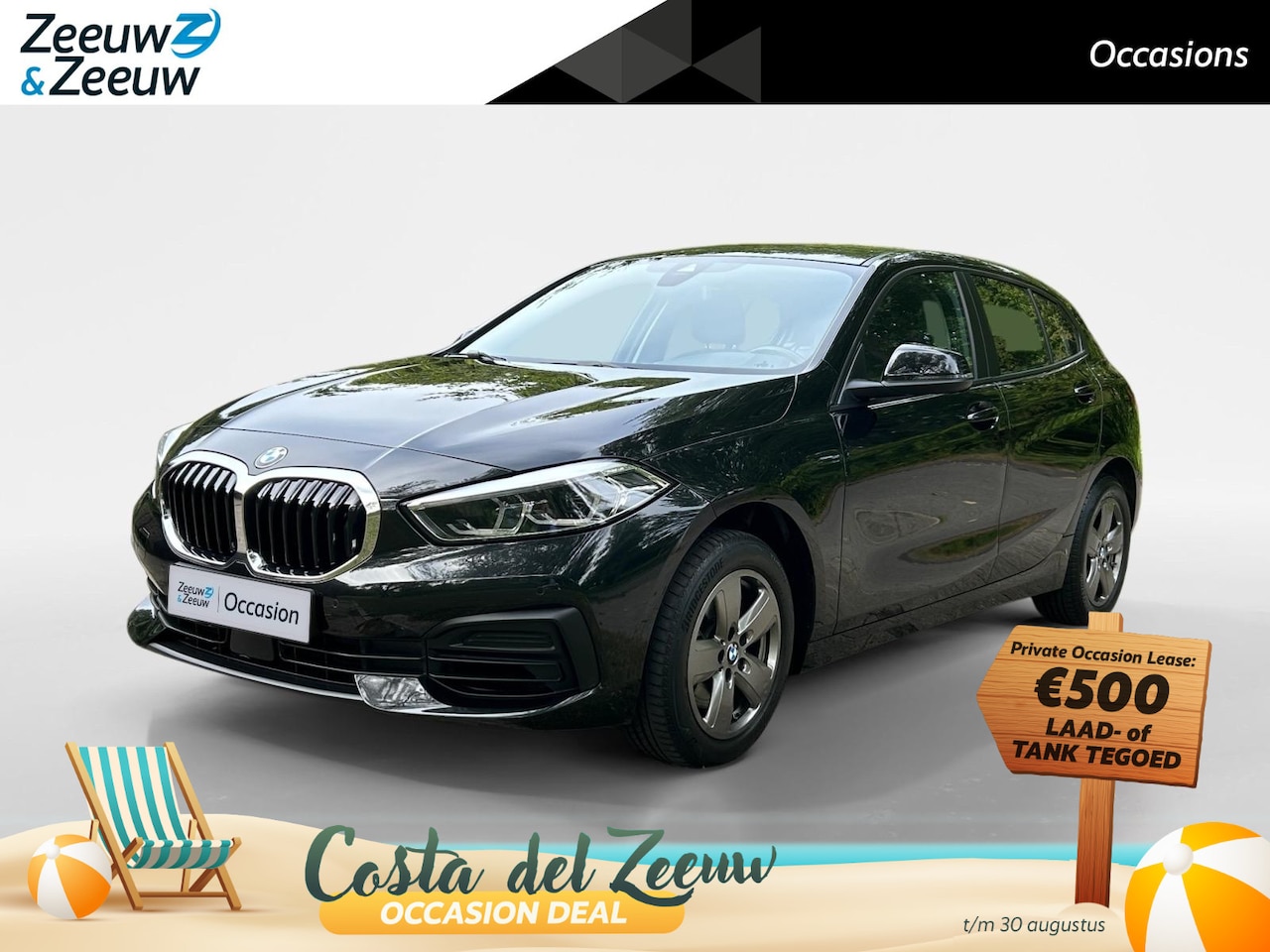 BMW 1-serie - 116i Introduction Edition Navi , parkeersensoren , climate , cruise , tel , lm velgen . - AutoWereld.nl