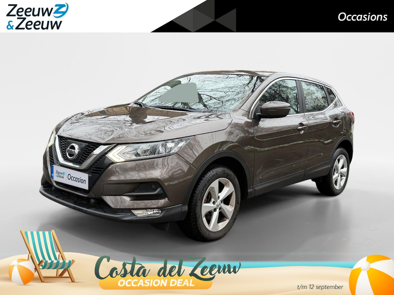 Nissan Qashqai - 1.2 Acenta | Dealer onderhouden | Lage kilometers | Climate | Cruise | Telefoon | - AutoWereld.nl