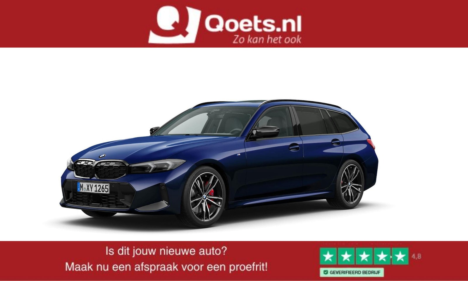 BMW 3-serie Touring - M340i xDrive Panoramadak - Driving Assistant Professional - Interieurvoorverwarming - Geti - AutoWereld.nl