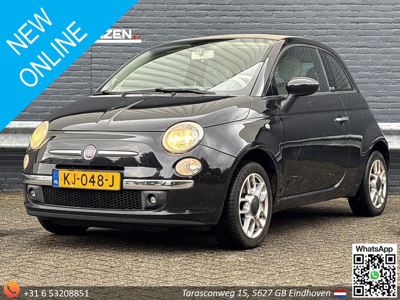 Fiat 500 C - 1.4 Lounge Cabrio | Airco | - AutoWereld.nl