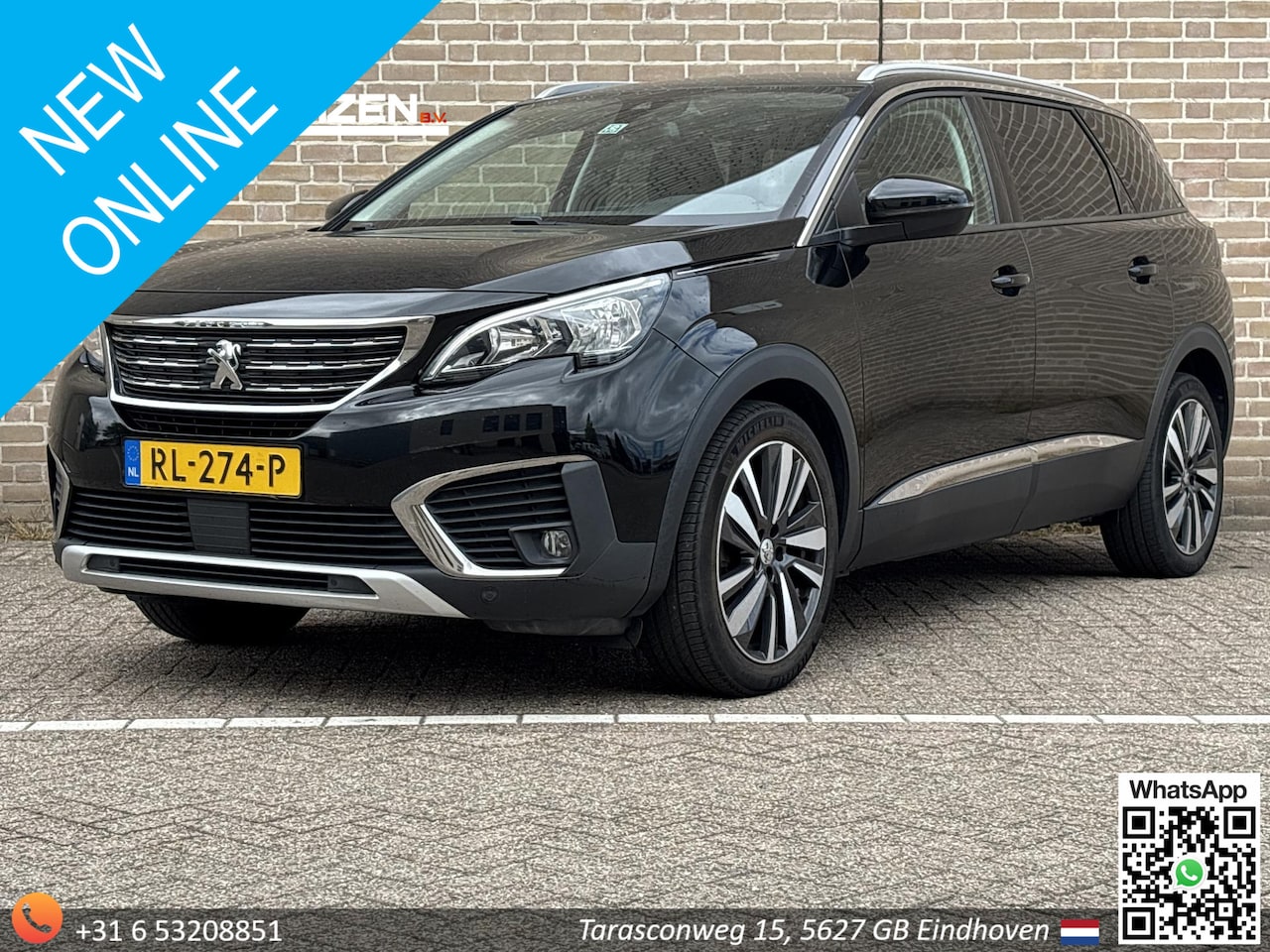 Peugeot 5008 - 1.2 PureTech Blue Lease Premium | 7 Persoons | Camera | Cruise | Climate | Navi | - AutoWereld.nl