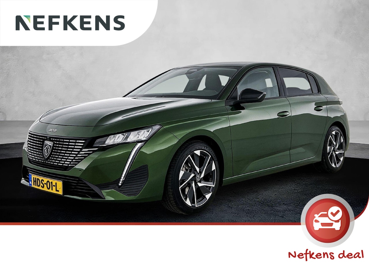 Peugeot 308 - Allure Hybrid 145pk Automaat | Navigatie | Achteruitrijcamera | Climate Control | Adaptiev - AutoWereld.nl