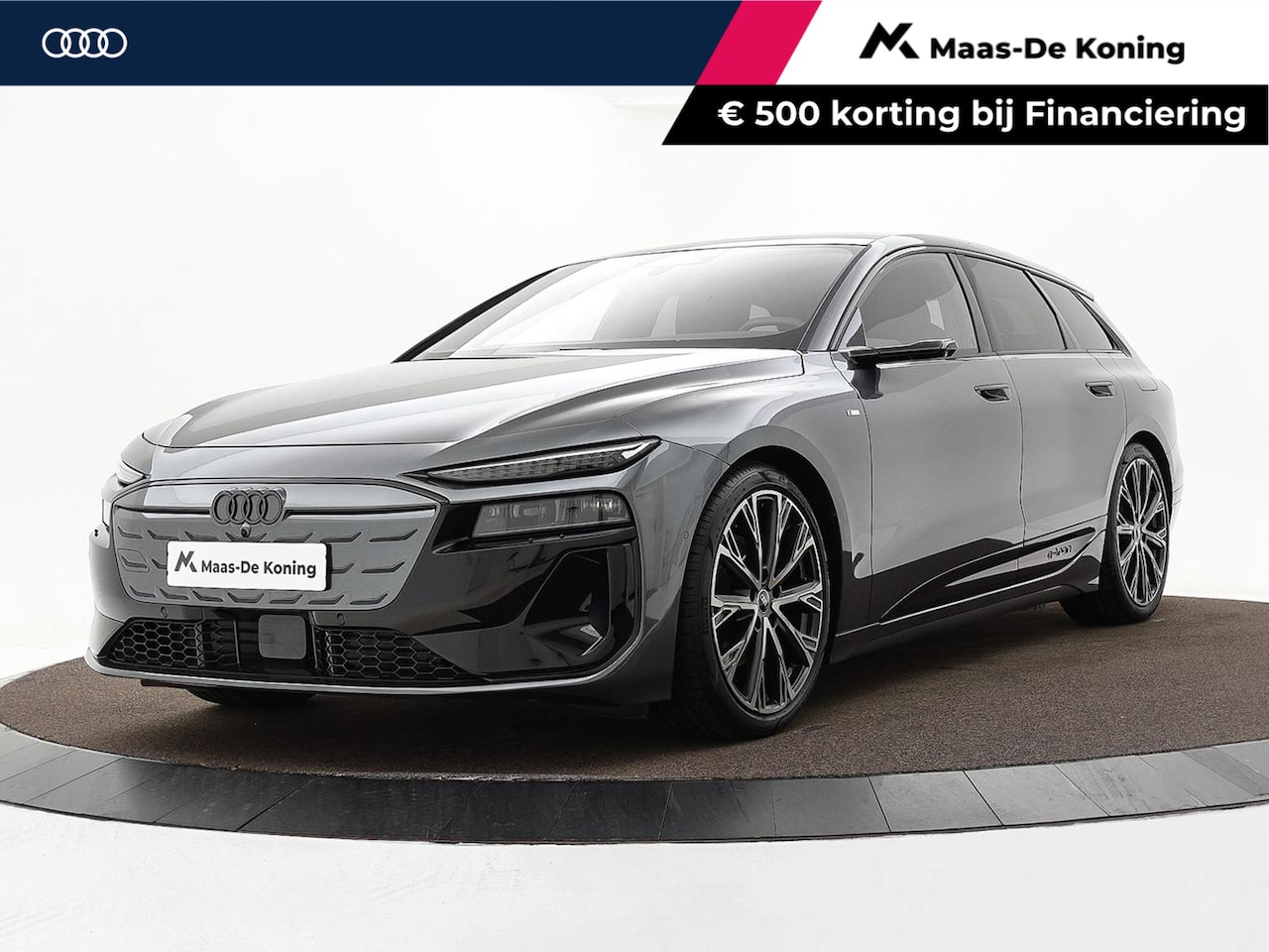 Audi A6 Avant e-tron - edition 83 kWh 286pk · 98,1% · Panoramadak · Inklap. Trekhaak · 360 Camera · Head-Up Displ - AutoWereld.nl