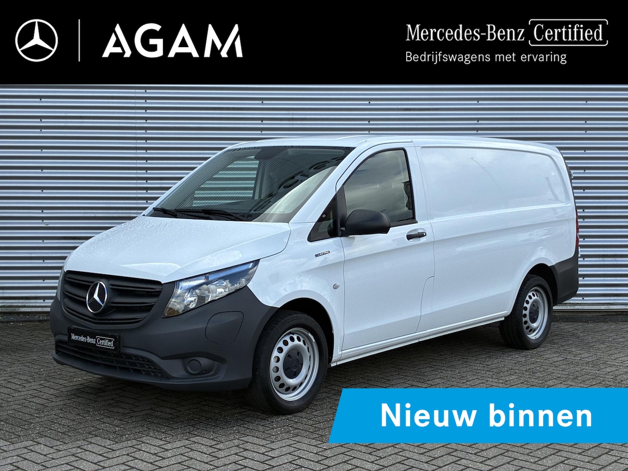 Mercedes-Benz eVito - L2 66kWh Snelladen | Leer | Navigatie | Camera | Apple Carplay | WltP 261km - AutoWereld.nl